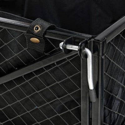 Towable Garden Cart - Quick Dump System, 10" Tires, Connects with Tugger Scooter