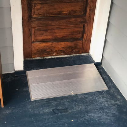 Access4U STR Series Supported Threshold Ramp – Fixed-Slope Aluminum Doorway Ramp
