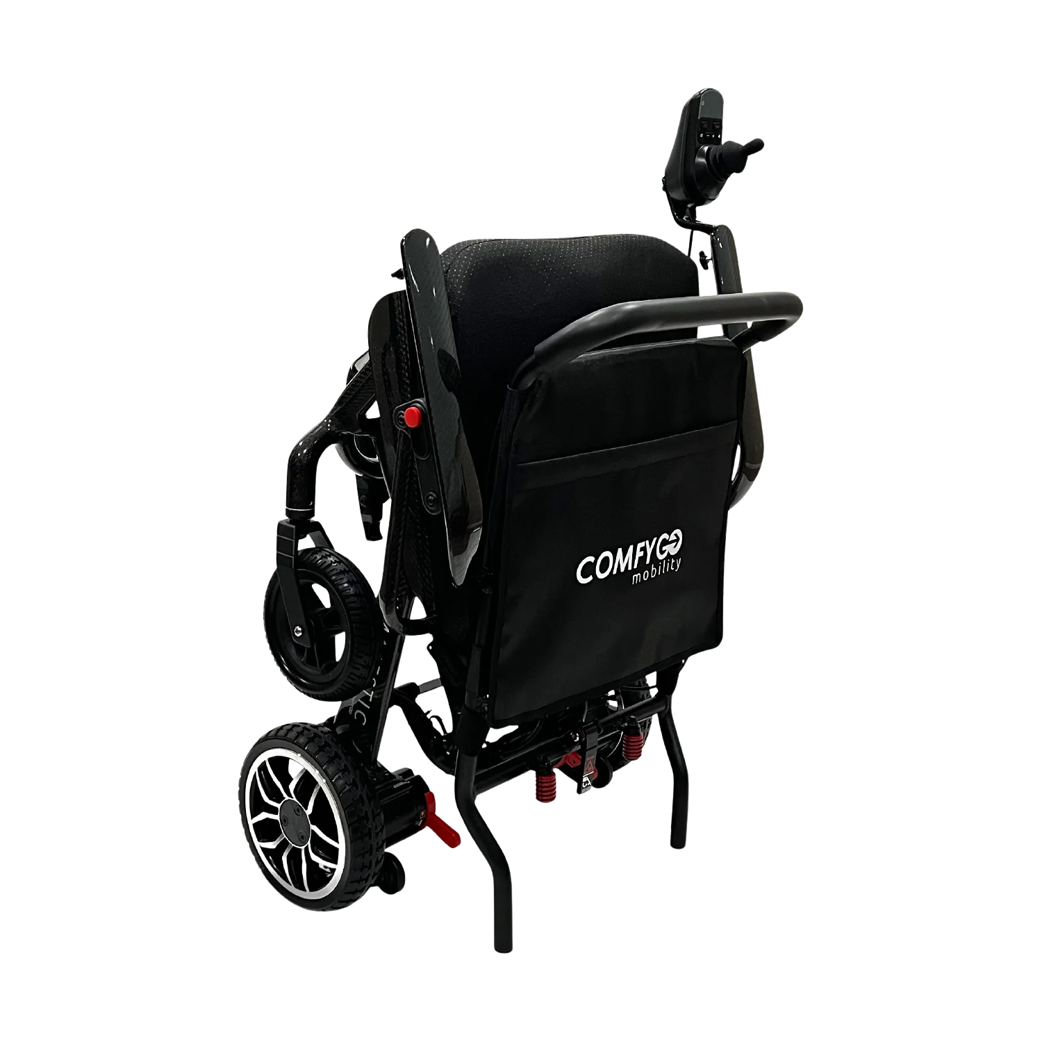 ComfyGO IQ Carbon Fiber Electric Wheelchair – Ultra-Light Folding Travel Power Chair