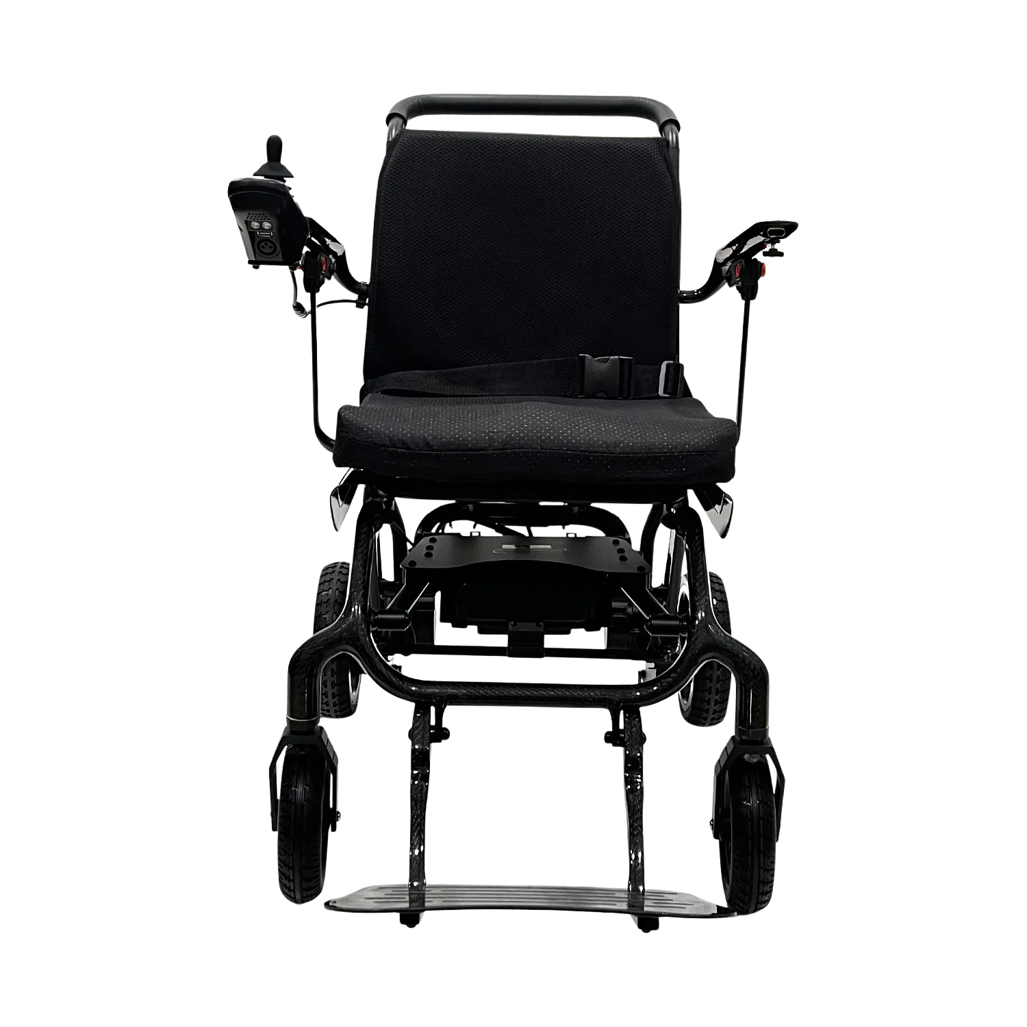 ComfyGO IQ Carbon Fiber Electric Wheelchair – Ultra-Light Folding Travel Power Chair