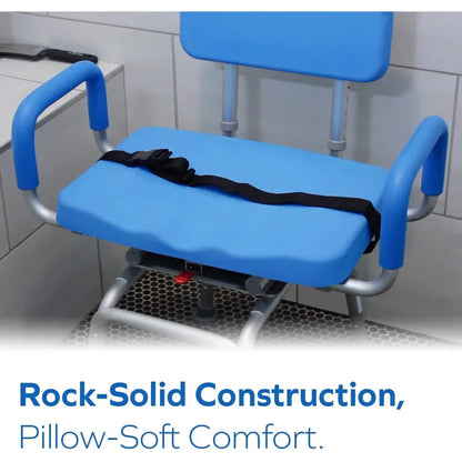 Revolution Pivoting Bariatric Swivel Shower Chair - 600lb Capacity