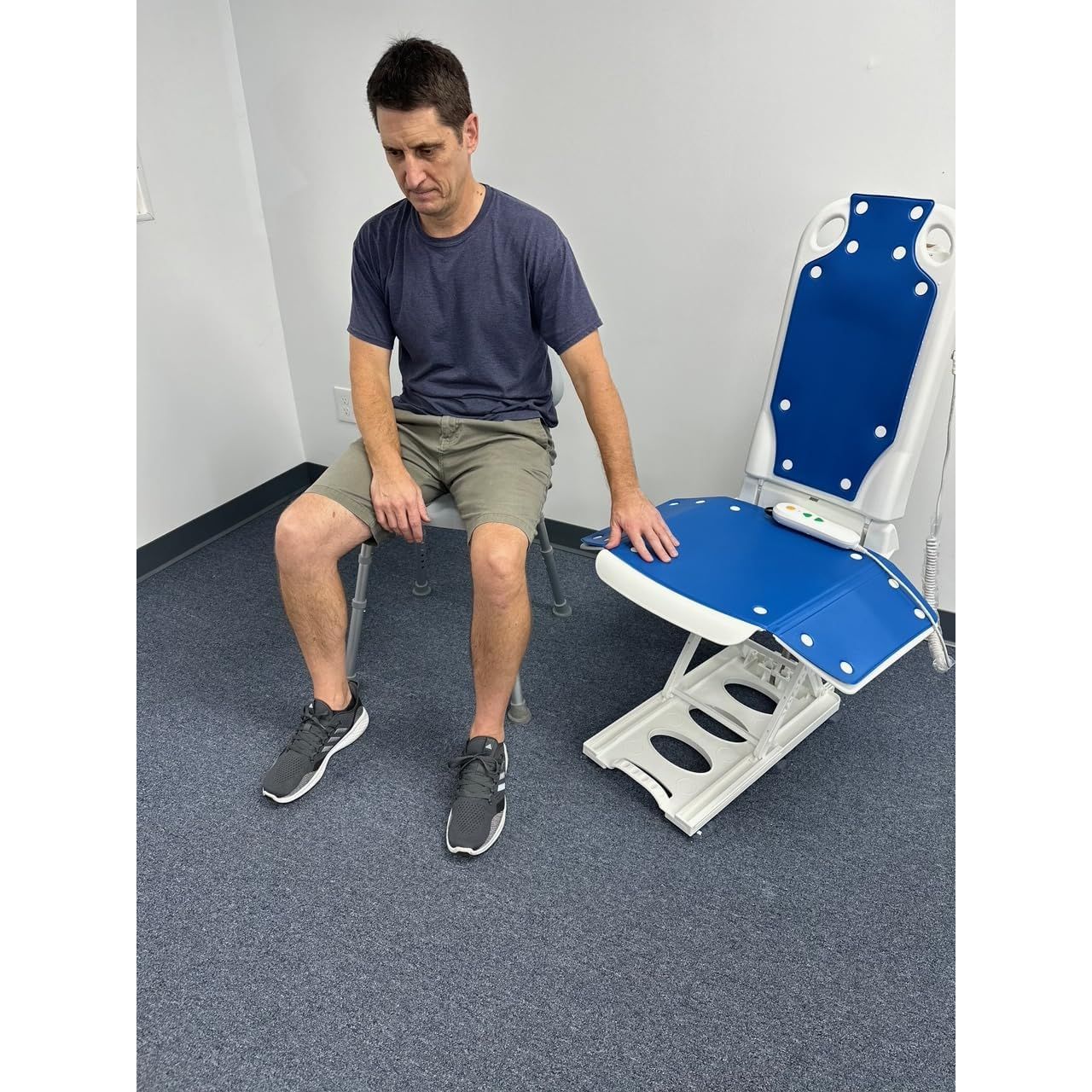 Floor Recovery Lift – Platinum Health Phoenix Power Chair Lift (300 lb Portable Electric Lift)