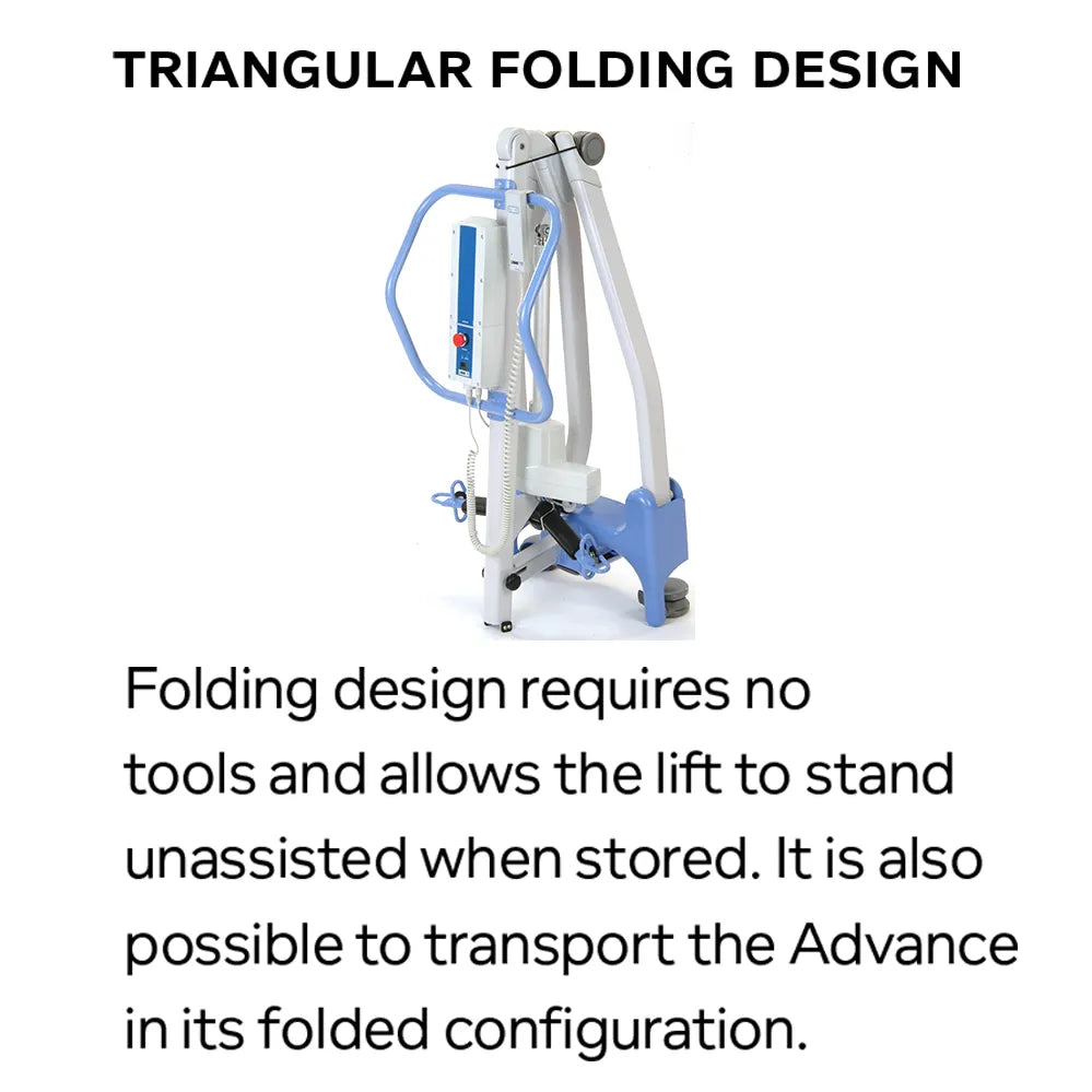 Hoyer Advance® Passive lift with a 340 lb. safe working load