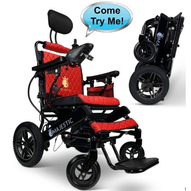 MAJESTIC IQ-8000 Remote Controlled Lightweight Electric Wheelchair