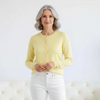 MagnaReady adaptive magnetic cardigan easy dressing clothing for seniors