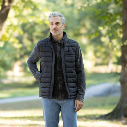 adaptive magnetic closure puffer vest for seniors magnaready