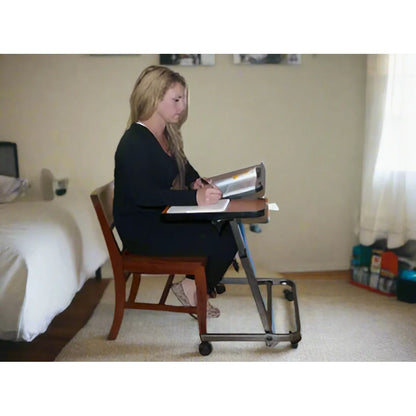ACROBAT Overbed Table, Adjustable Height with Tilt Top