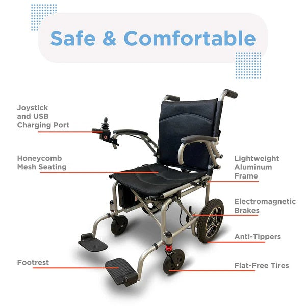 Journey Air Lightweight Folding Power Chair