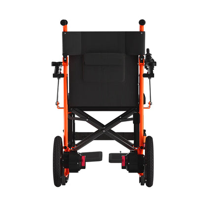 OAS Air Ultra Folding Electric Wheelchair – 36 lb Lightweight Travel Power Chair with Dual Battery
