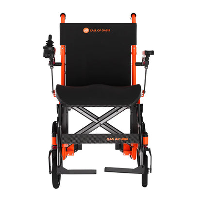 OAS Air Ultra Folding Electric Wheelchair – 36 lb Lightweight Travel Power Chair with Dual Battery