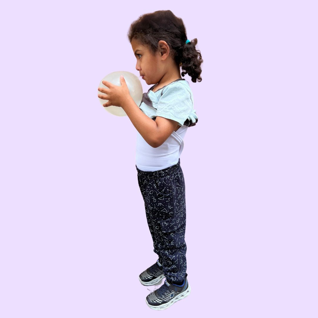 Sensory Friendly T-Shirt by Sense-ational You – Adjustable Compression Lined Sensory Shirt for Kids