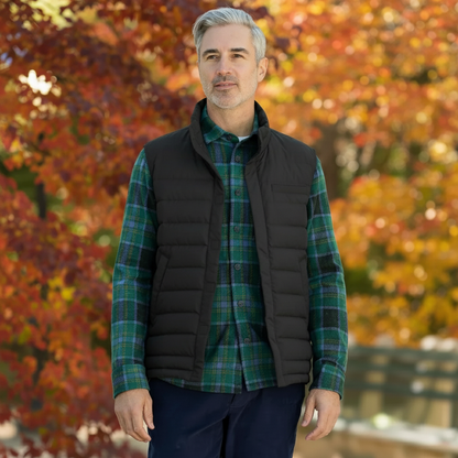 magnaready weatherproof adaptive magnetic puffer vest easy dressing