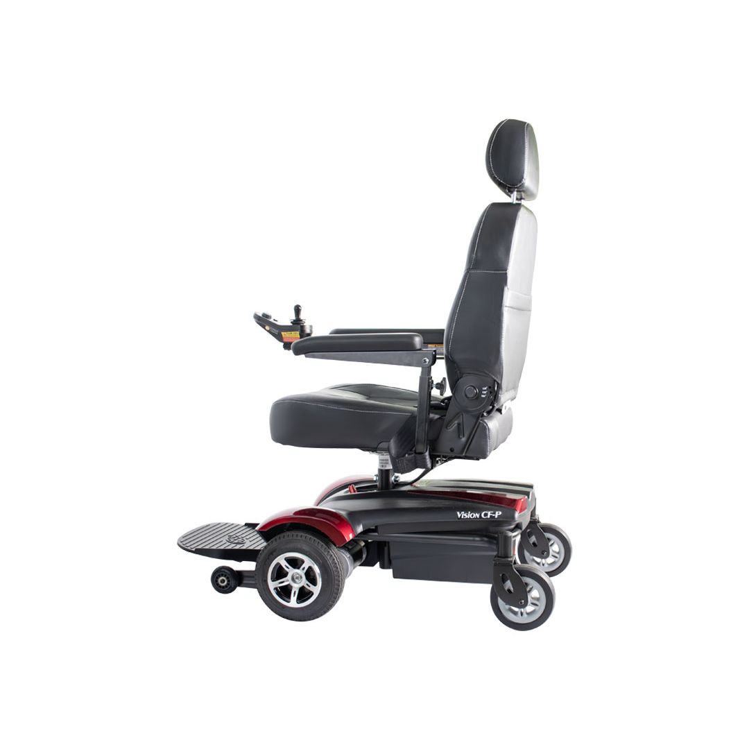 Vision CF: Value-Driven Front-Wheel Drive Power Wheelchair for Daily Mobility