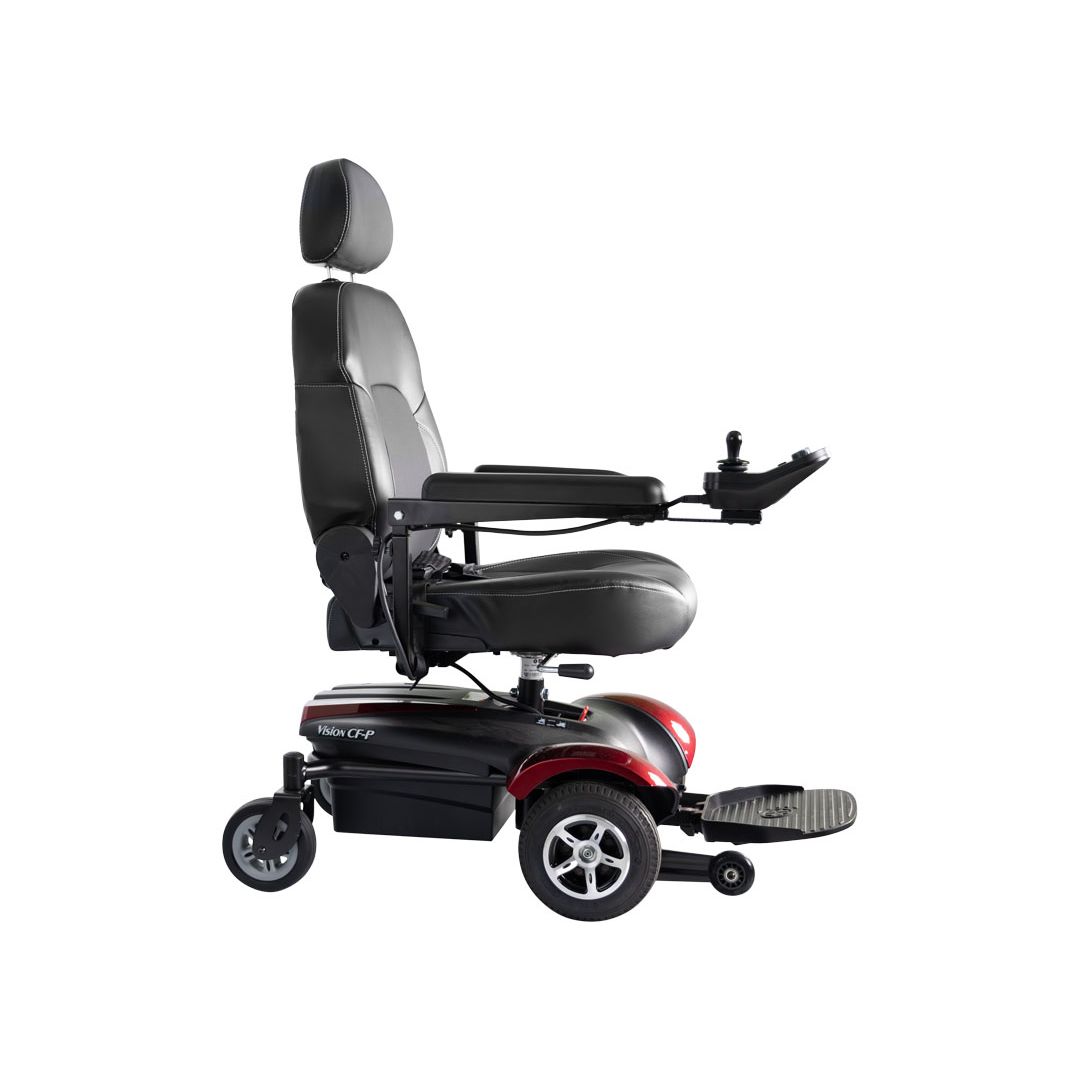 Vision CF: Value-Driven Front-Wheel Drive Power Wheelchair for Daily Mobility