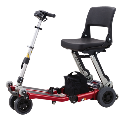 Luggie Classic II Folding Mobility Scooter by FreeRider – Lightweight Travel Scooter with 10-Mile Range & Airline-Ready Design