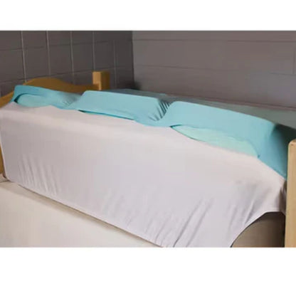 Cloud 9 Care pocket sheet system showing three foam wedges secured in stitched positioning pockets