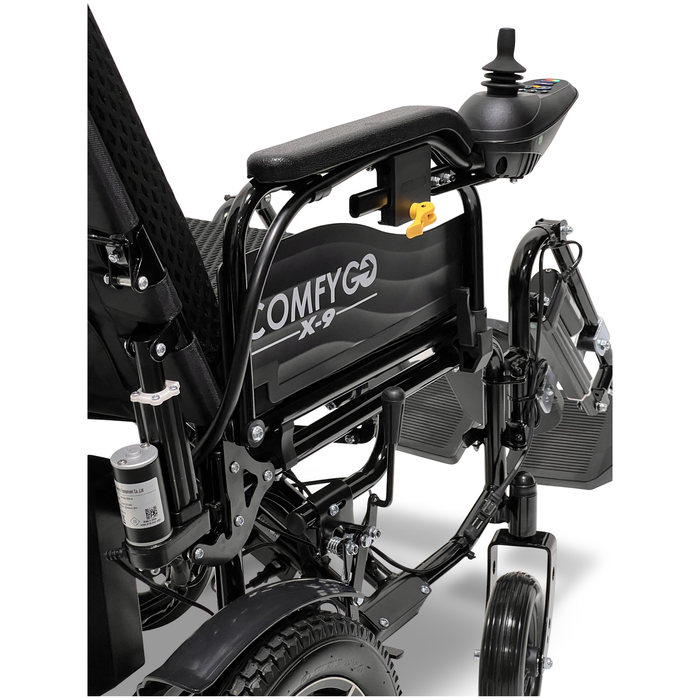 X-9 and X-9 Max, Remote Controlled Electric Wheelchair, Automatic Reclining Backrest & Lifting Leg Rests