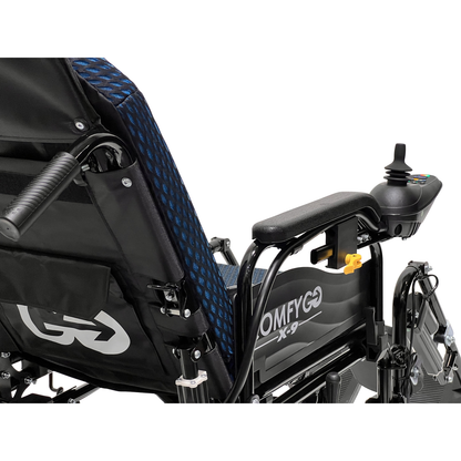 X-9 and X-9 Max, Remote Controlled Electric Wheelchair, Automatic Reclining Backrest & Lifting Leg Rests
