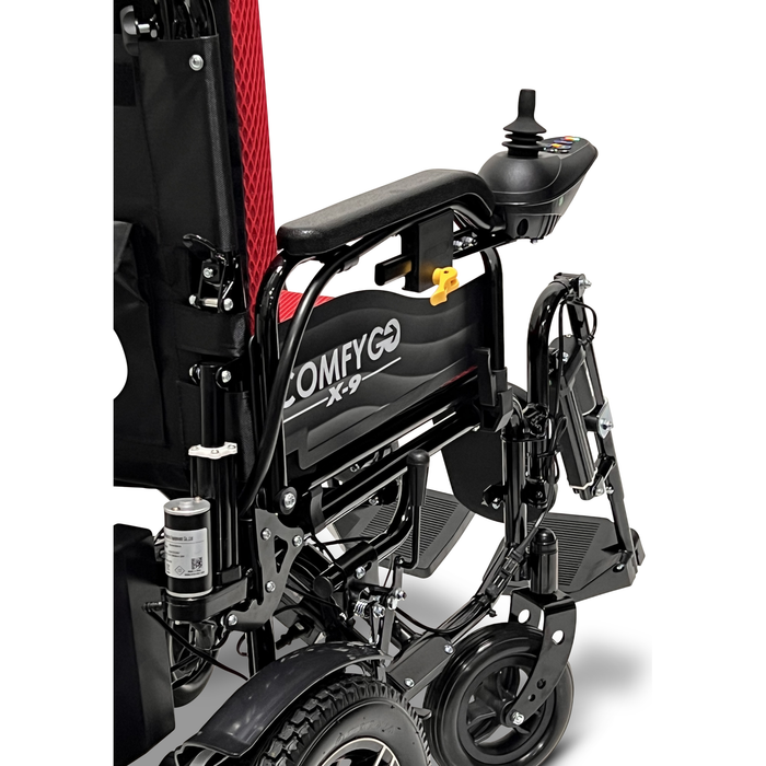 X-9 and X-9 Max, Remote Controlled Electric Wheelchair, Automatic Reclining Backrest & Lifting Leg Rests