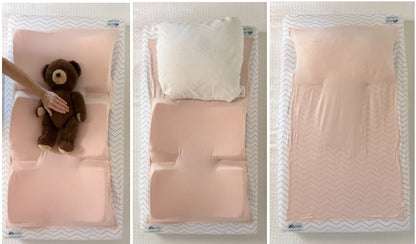 Cloud 9 Care Non-Shift Support Pediatric Sheet by Cloud 9 Care – Crib Sheet System with Support Wedges