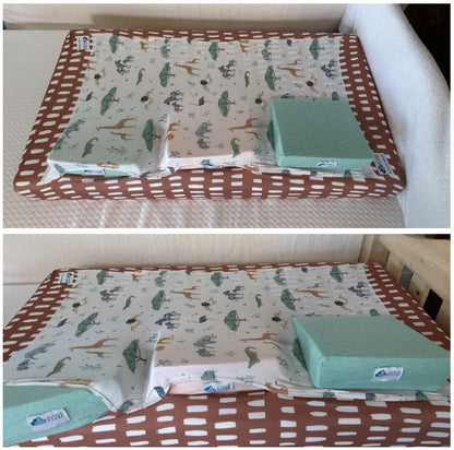 Cloud 9 Care Non-Shift Support Pediatric Sheet by Cloud 9 Care – Crib Sheet System with Support Wedges