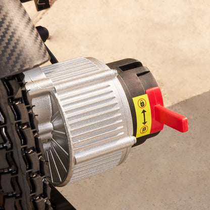 OAS Cruise Pro Folding Electric Wheelchair – Reclining 350 lb Travel Power Chair