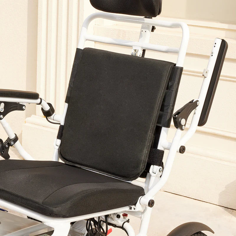 OAS Cruise Pro Folding Electric Wheelchair – Reclining 350 lb Travel Power Chair