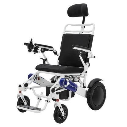 OAS Cruise Pro Folding Electric Wheelchair – Reclining 350 lb Travel Power Chair