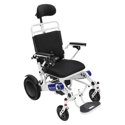 OAS Cruise Pro Folding Electric Wheelchair – Reclining 350 lb Travel Power Chair