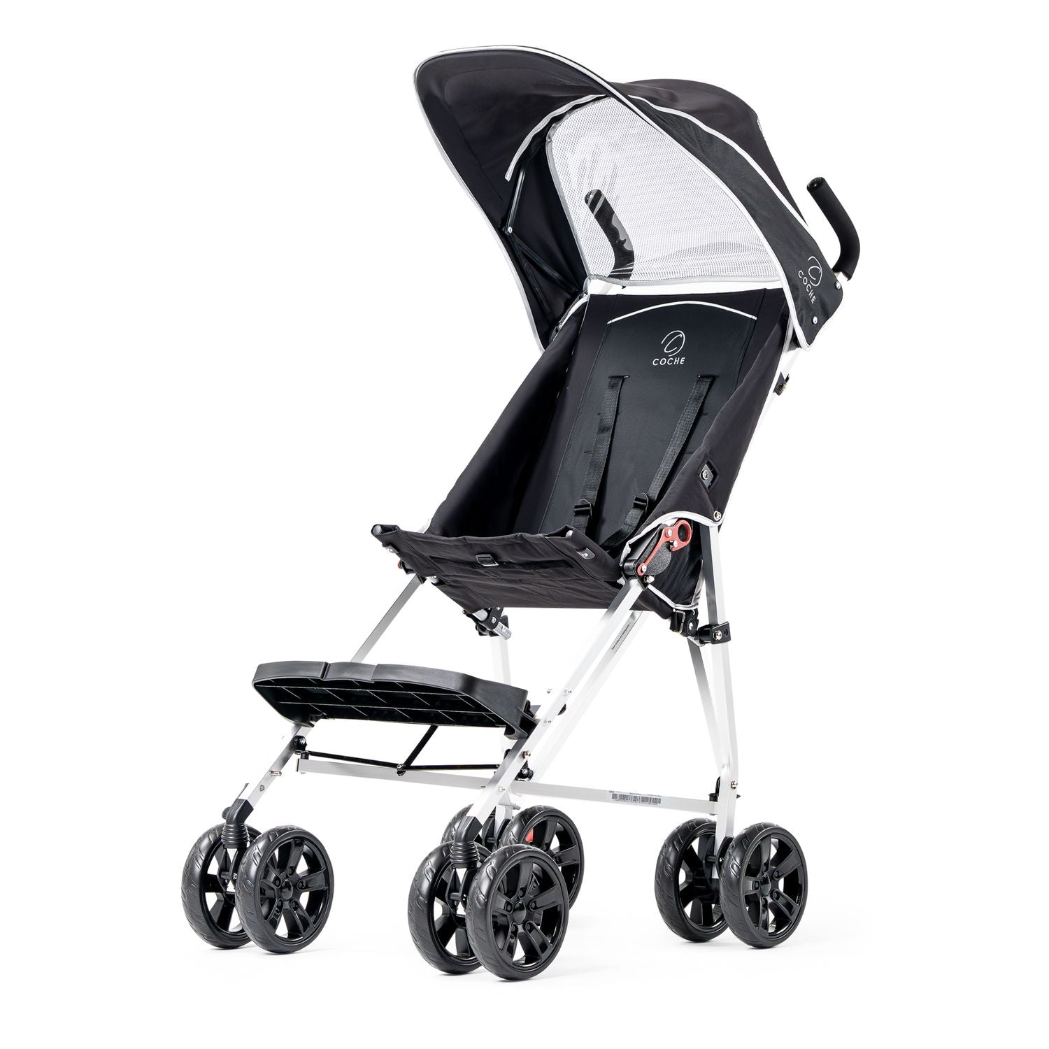 Coche XL Lightweight Special Needs Stroller/Transport Chair, Black