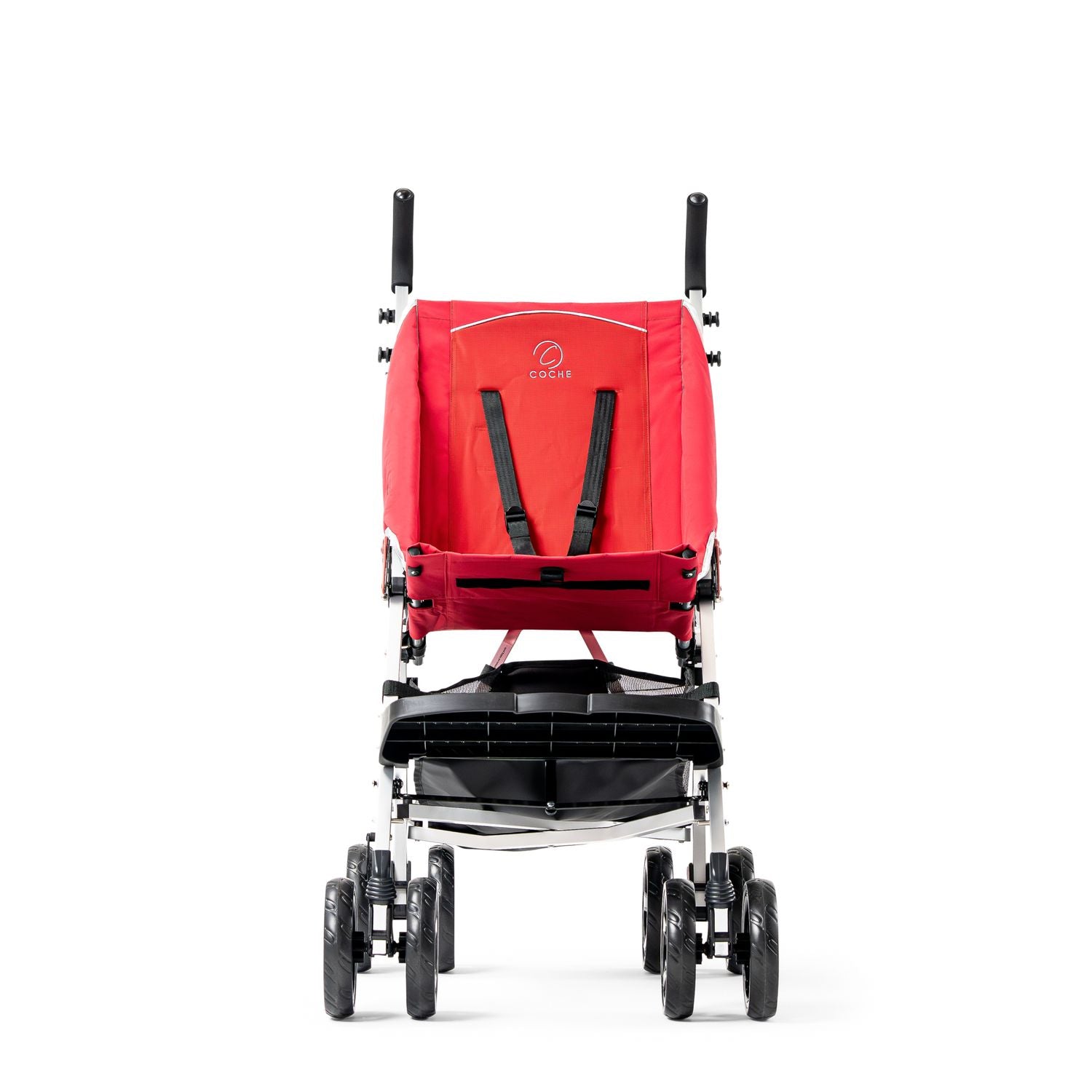 Coche XL Lightweight Special Needs Stroller/Transport Chair, Red