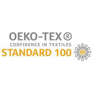 OEKO-TEX Standard 100 certification logo for Dignity Bath & Spa Bath Wrap fabric