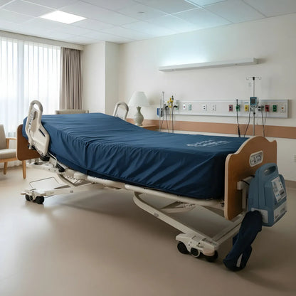 pressure relief bed for long term care and sensitive skin