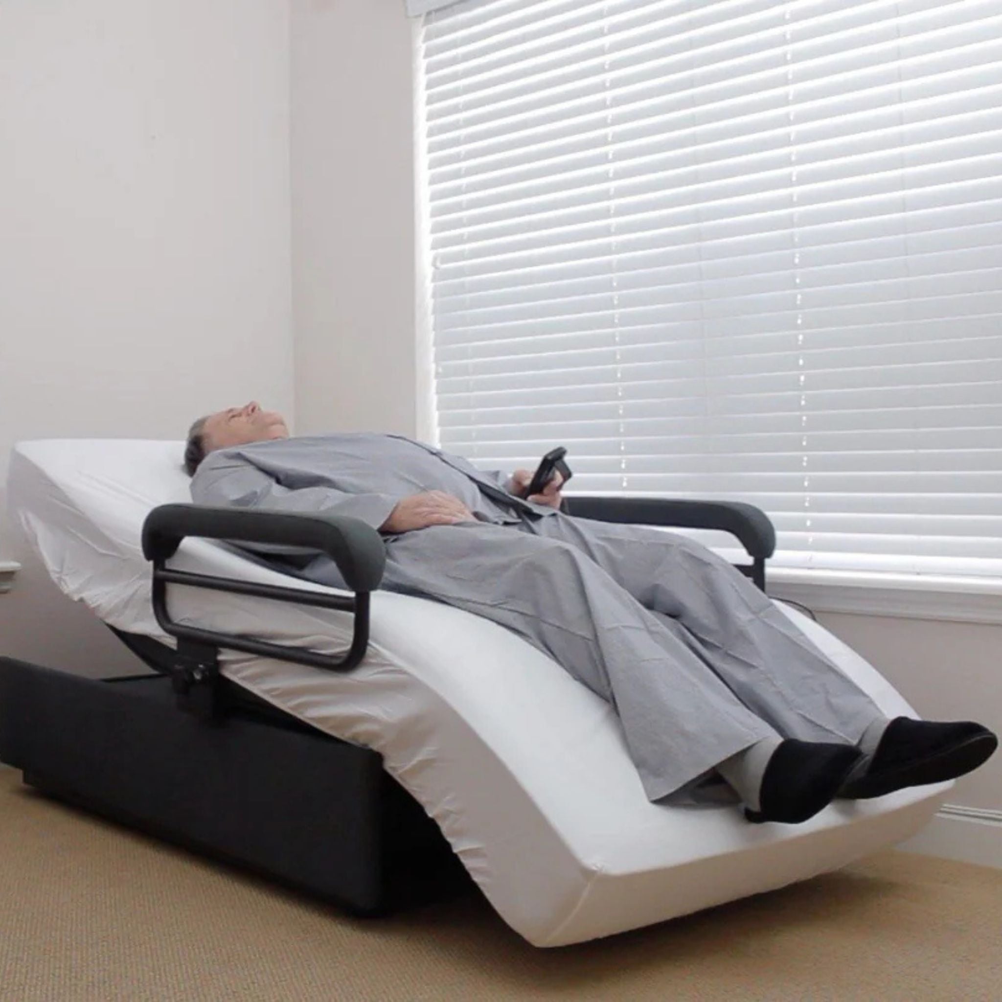 ENVYY Sleep-to-Stand Adjustable Bed for Elderly | Lift Bed