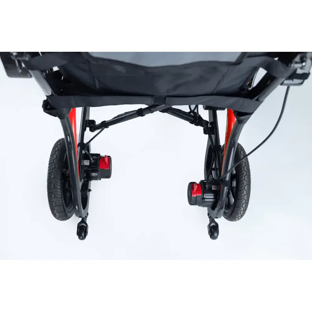 Ezi Fold Carbon Folding Electric Wheelchair – 28 lb Carbon Fiber Travel Power Chair
