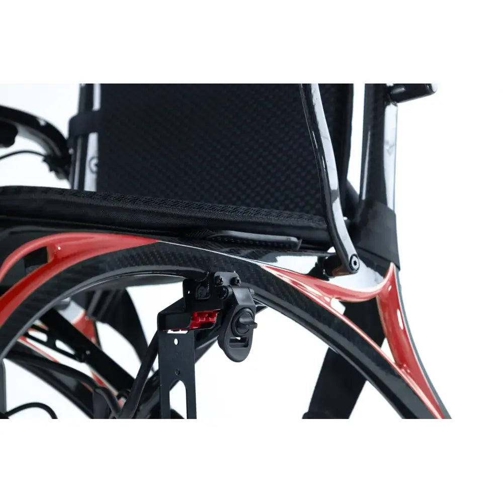 Ezi Fold Carbon Folding Electric Wheelchair – 28 lb Carbon Fiber Travel Power Chair