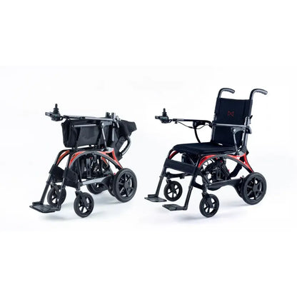 Ezi Fold Carbon Folding Electric Wheelchair – 28 lb Carbon Fiber Travel Power Chair