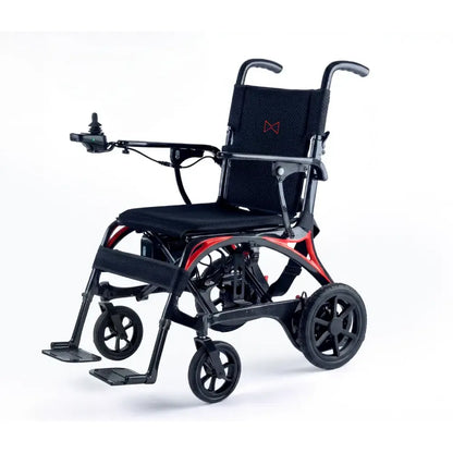 Ezi Fold Carbon Folding Electric Wheelchair – 28 lb Carbon Fiber Travel Power Chair