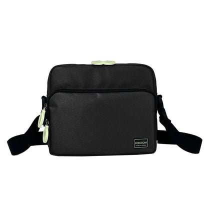 FEELDOM MODU-Satchel adaptive smart bag with wheelchair mounting straps, premium ballistic nylon construction, and accessible zipper pulls