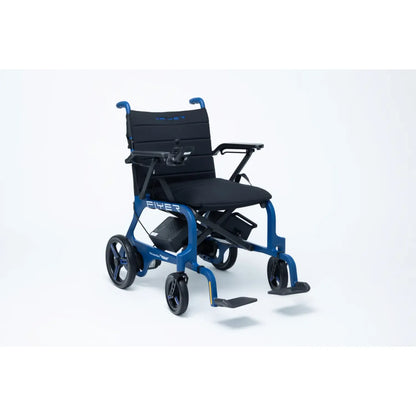 Flyer Carbon Fiber Folding Electric Wheelchair – 24 lb Ultra-Light Travel Power Chair