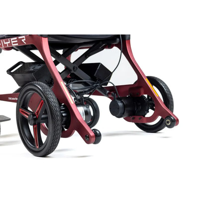 Flyer Carbon Fiber Folding Electric Wheelchair – 24 lb Ultra-Light Travel Power Chair