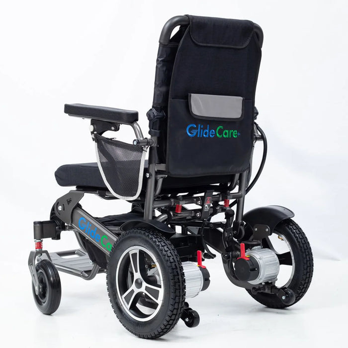 Glide Care G-6 Lightweight Foldable Electric Wheelchair for Adults – Airline-Approved