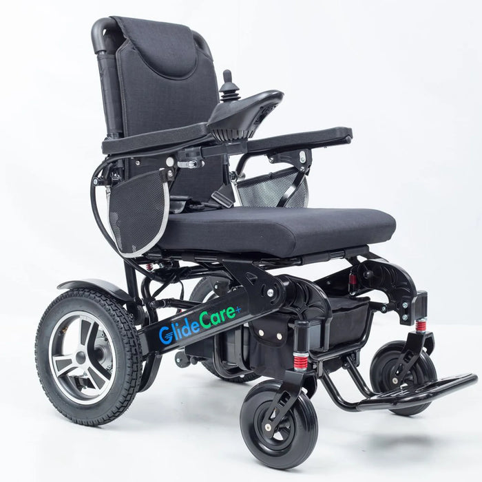 Glide Care G-6 Lightweight Foldable Electric Wheelchair for Adults – Airline-Approved