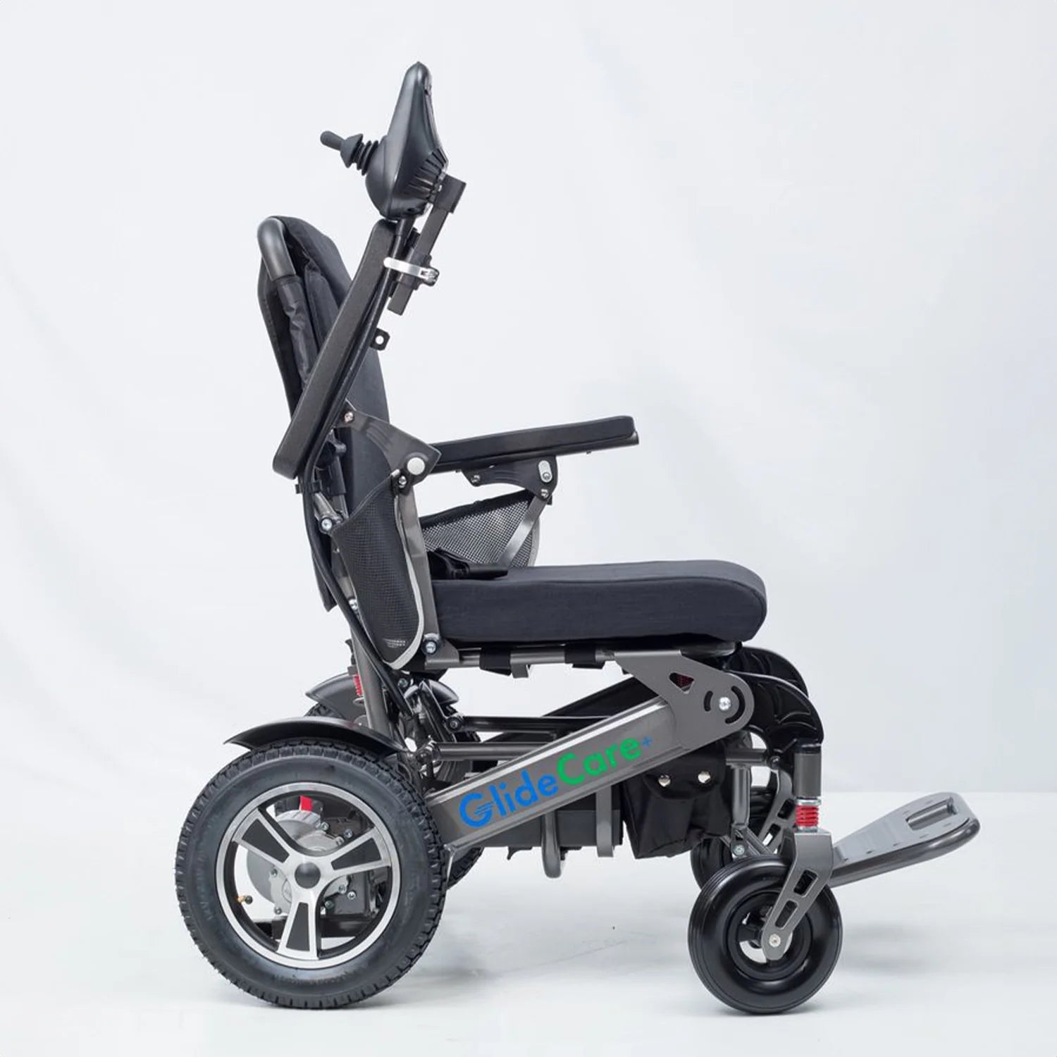 Glide Care G-6 Lightweight Foldable Electric Wheelchair for Adults – Airline-Approved