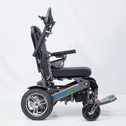 Glide Care G-6 Lightweight Foldable Electric Wheelchair for Adults – Airline-Approved