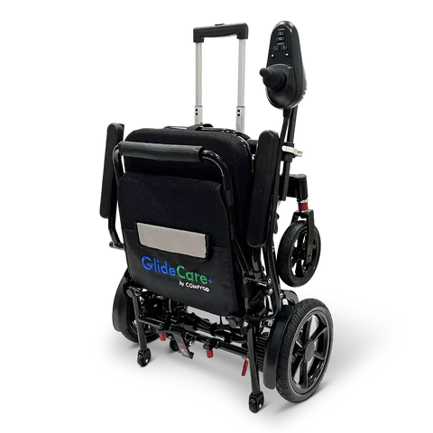 Glide Care G-5 Lightweight Foldable Electric Wheelchair for Adults
