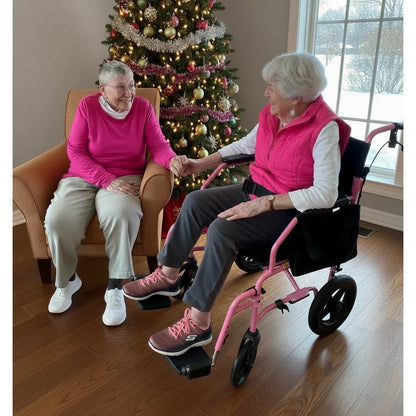 Platinum Health Hummingbird™ Ultra-Lightweight Foldable Transport Wheelchair