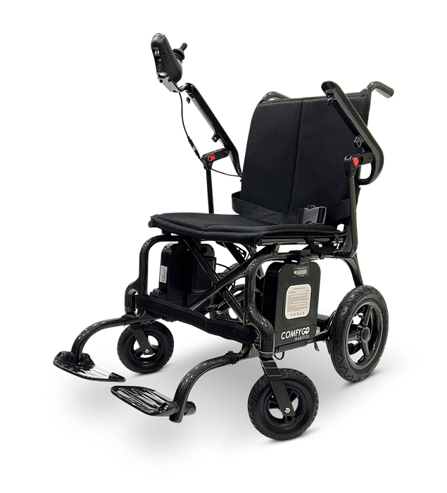 Phoenix Carbon Fiber Electric Wheelchair: Lightweight, Long-Range, Airline Approved