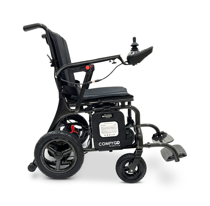 Phoenix Carbon Fiber Electric Wheelchair: Lightweight, Long-Range, Airline Approved