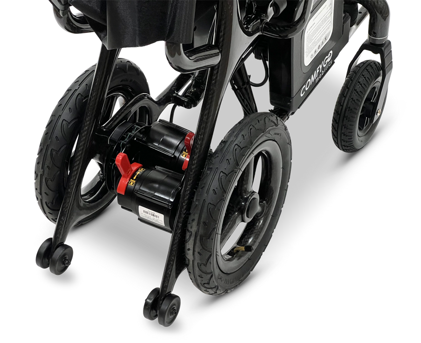 Phoenix Carbon Fiber Electric Wheelchair: Lightweight, Long-Range, Airline Approved